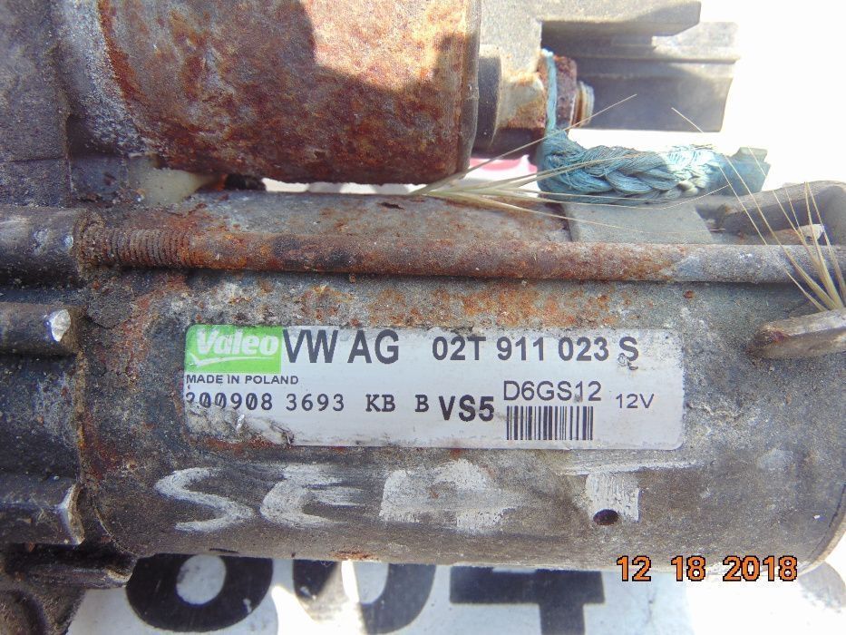 Electromotor VW Golf 5 1.4 benzina Seat Leon Ibiza Toledo Skoda Fabia