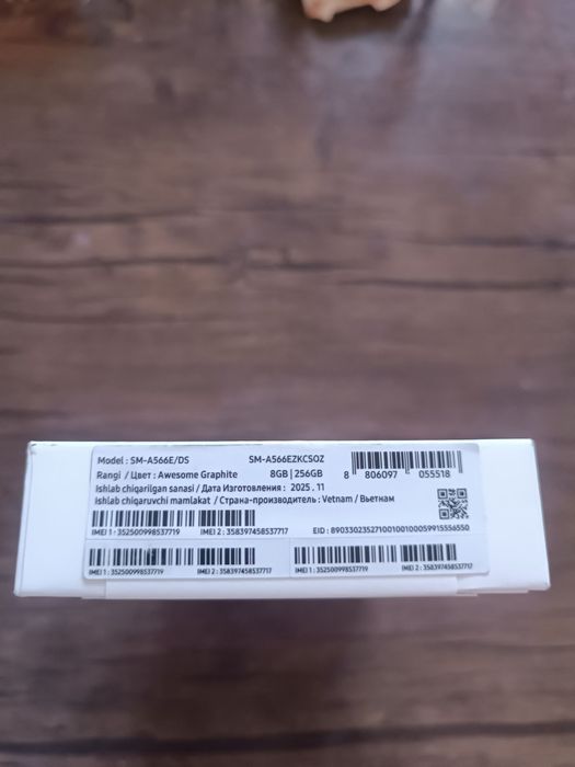 Samsung A56 5g 8/256 srochno sotiladi