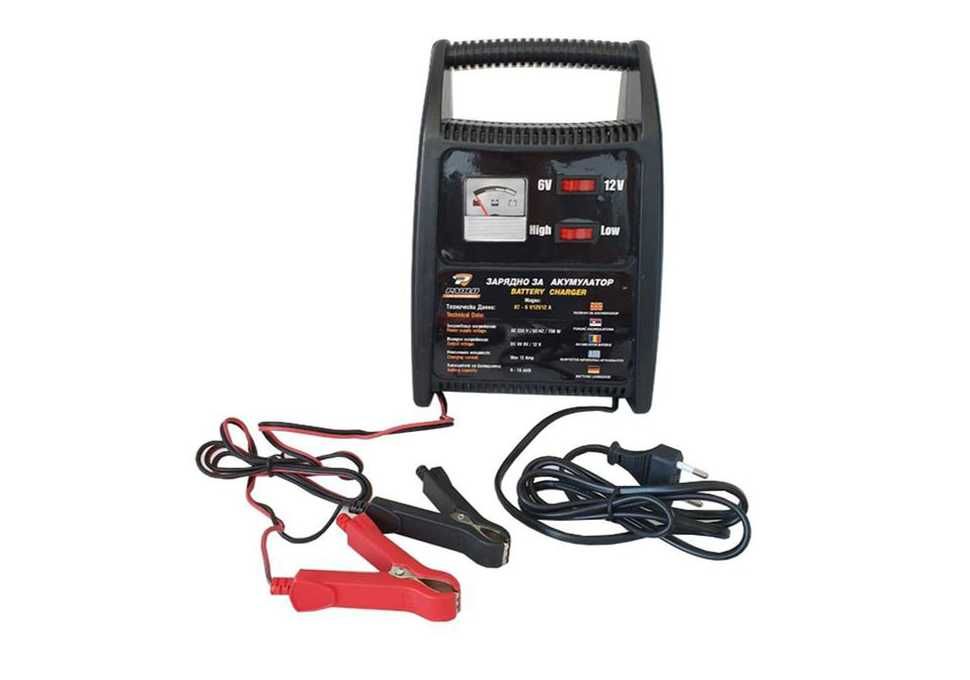Зарядно за акумулатор, 6V-12V, 12A гр. Доспат • OLX.bg