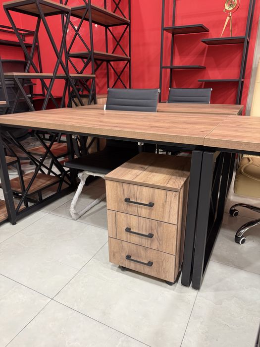 Стол с тумбой|stol tumba bilan|лофт столы