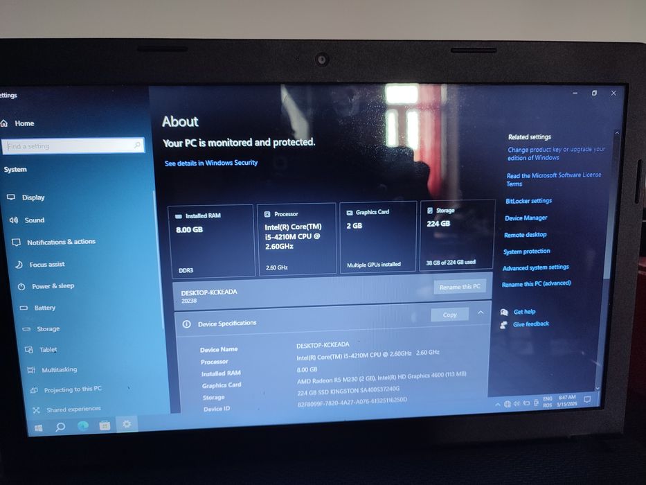 Laptop Lenovo foarte performant