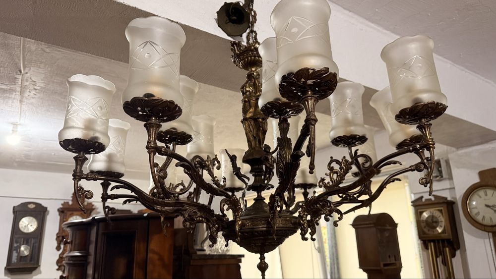 Candelabru Mare Vintage Bronz