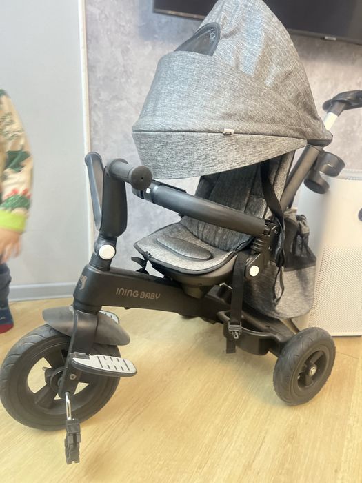 Велосипед коляска б/у продам