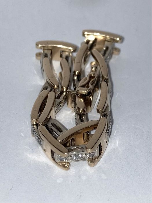 Bratara aur cu diamante 1.15ct