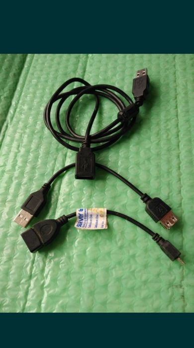 Cabluri de adaptare usb la alte tipuri de cabluri cu alte mufe