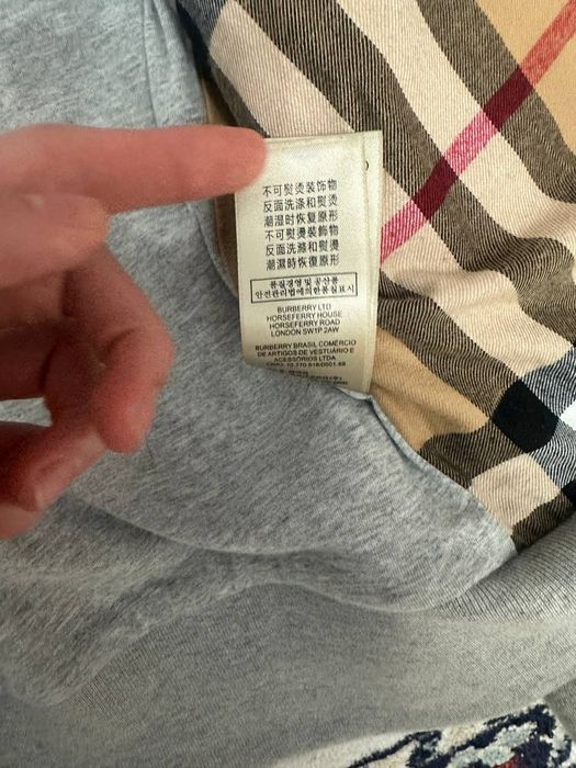 Зип-Худи Burberry Оригинал