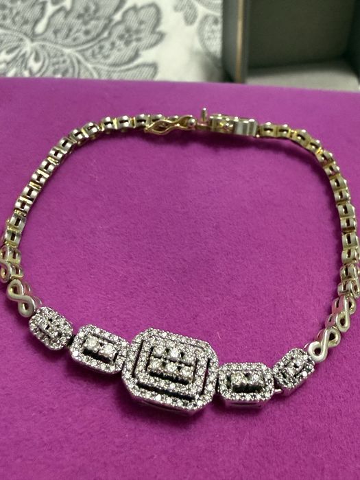 Бриллиантовый браслет