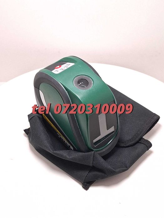 Nivela Cu Laser Marca Bosch Universal Level 2 Stare Buna , Cu Baterii Pentru Masuratori Aliniere Si Trasare In Constructii
