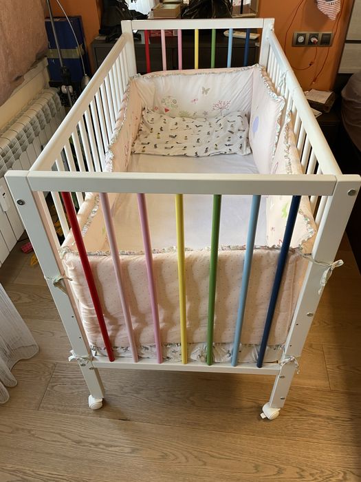 Детски лекло-кошара + матрак