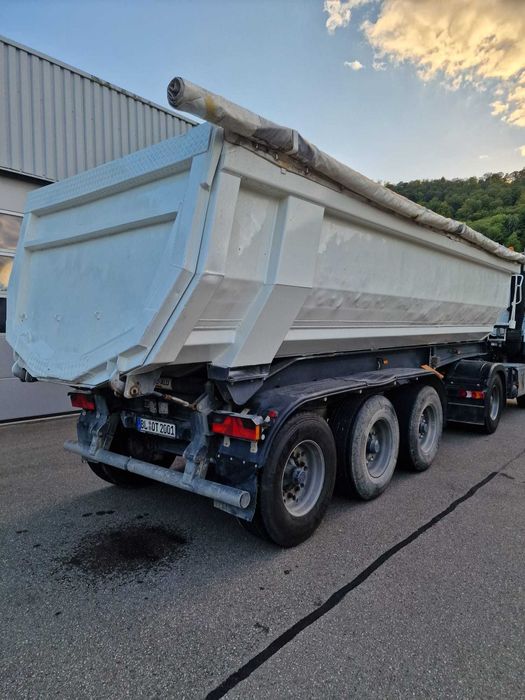 Ansamblu Mercedes Benz Arocs 2017 HAD Euro 6 + semiremorca Meierling ALU