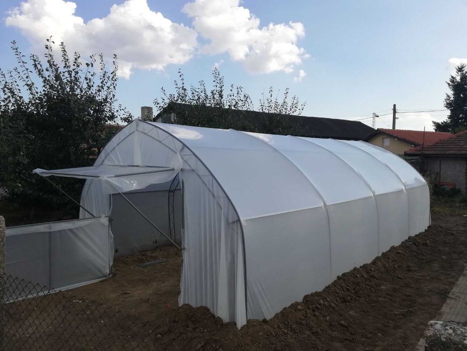 Оранжерии -тип Хоби / оранжерия ширина 4м