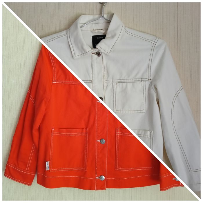 2 джинсовые куртки Bershka