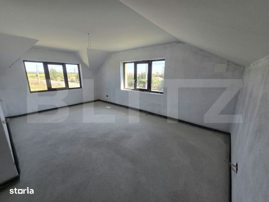 Casa solida P+M, 180 mp utili, 2 fronturi stradale – ideala pentru f