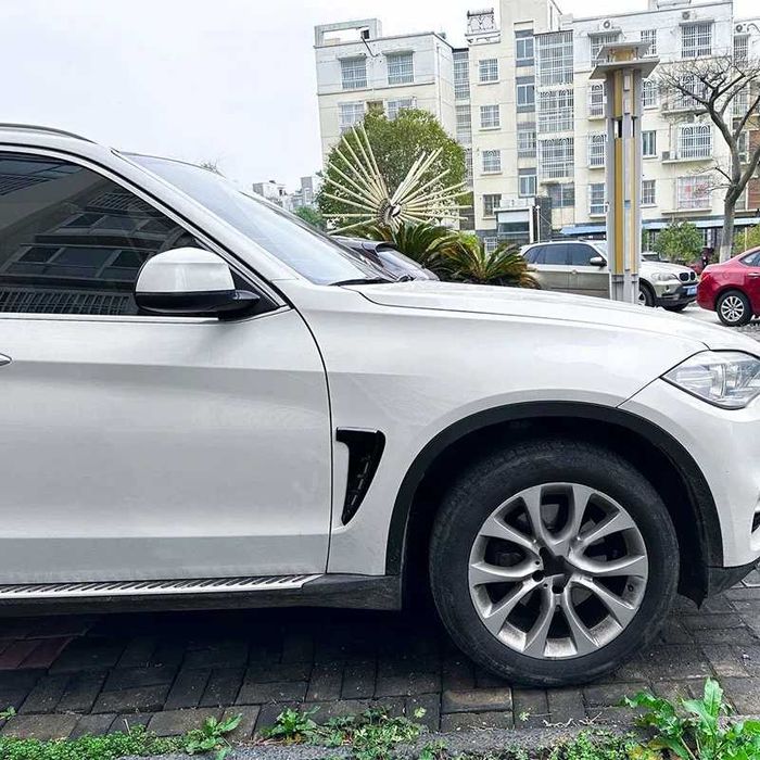 Set 2 Extensii Ornamente Aerisiri Aripi Aripa BMW X5 F15 Negru Lucios