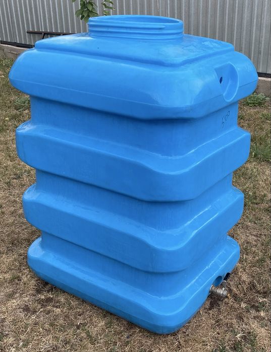 Емкость бак бочка 500 литров, без крышки