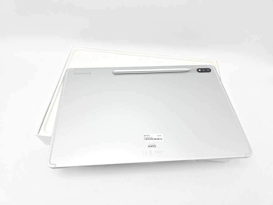 Tableta 12.4" 120Hz Samsung Tab S7+ SM-T970 + Pen 256GB 8GB Ram WiFi Silver Stare Foarte Buna