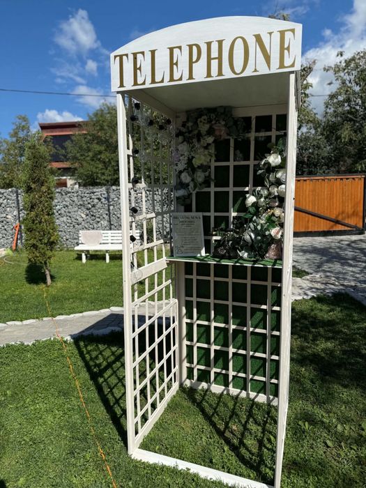 Audio guestbook-Telefon  si cabina de inchiriat pentru evenimente