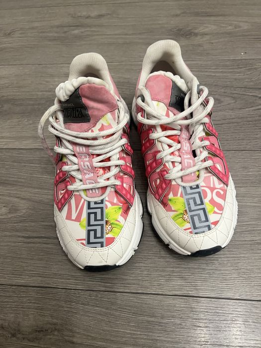 Versace Trigreca leather sneakers