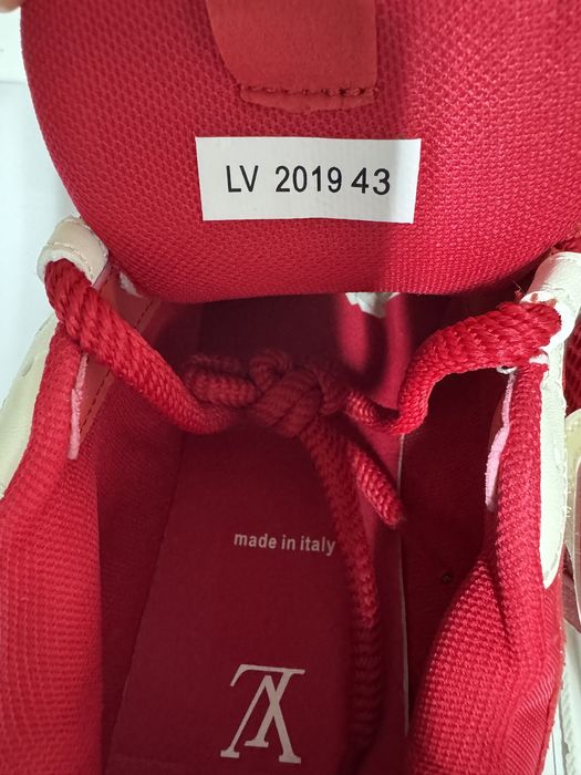 Adidasi/Snekaers Louis Vuitton skate LV white and red