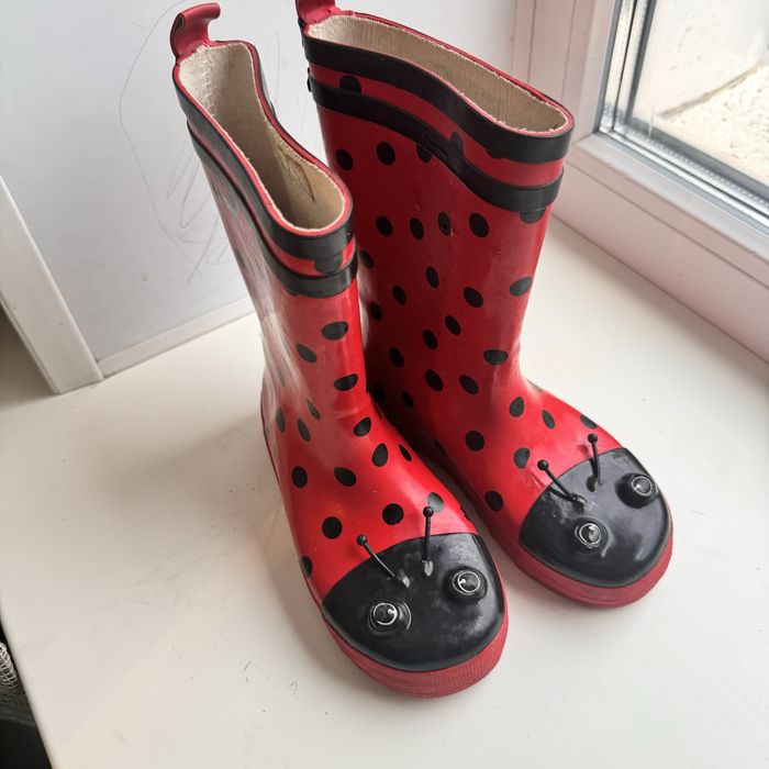 Детские резиновые сапожки