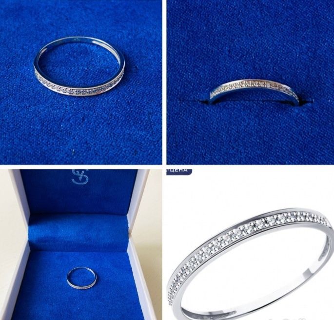 Кольцо с бриллиантами от компании Sokolov.