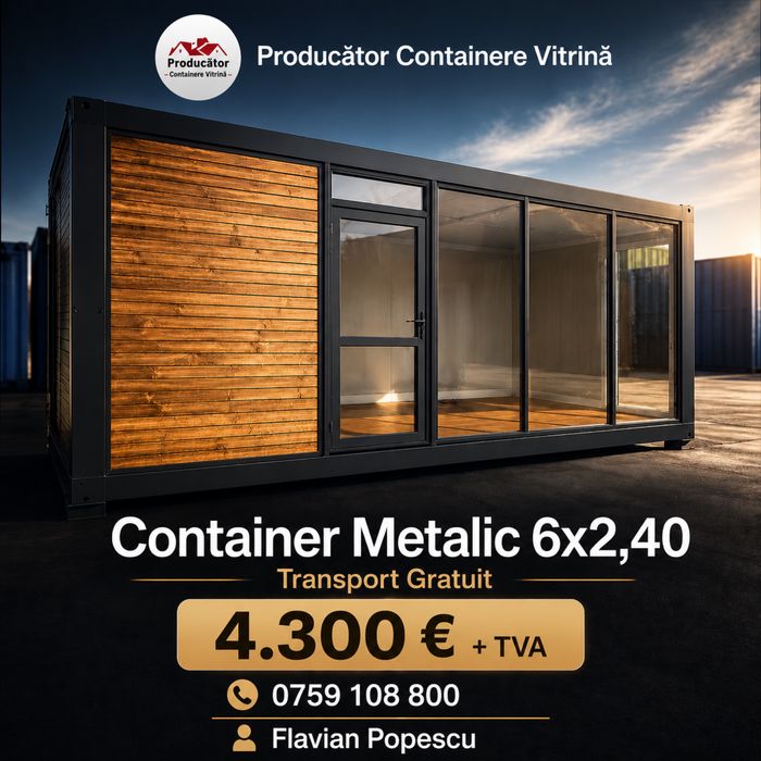 Producator containere vitrina sanitare