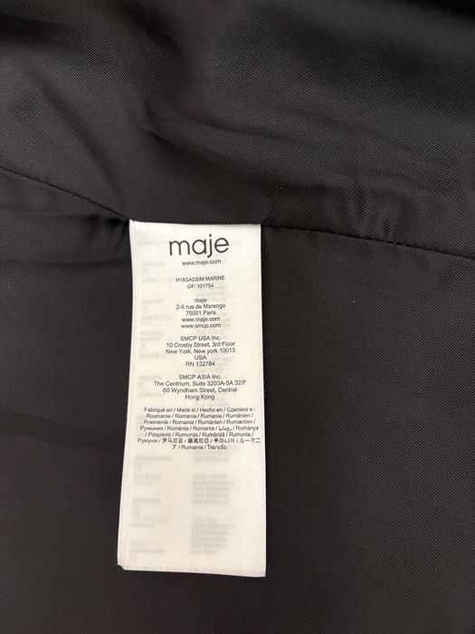 Демисезонное пальто MAJE