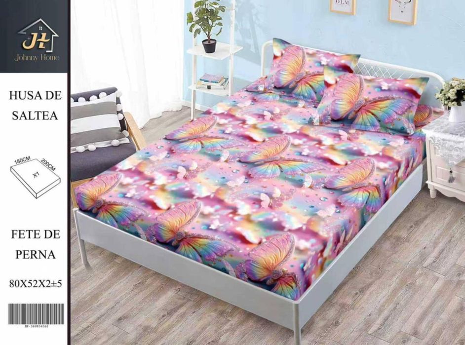 Lenjerie de pat digitala 3 piese finet