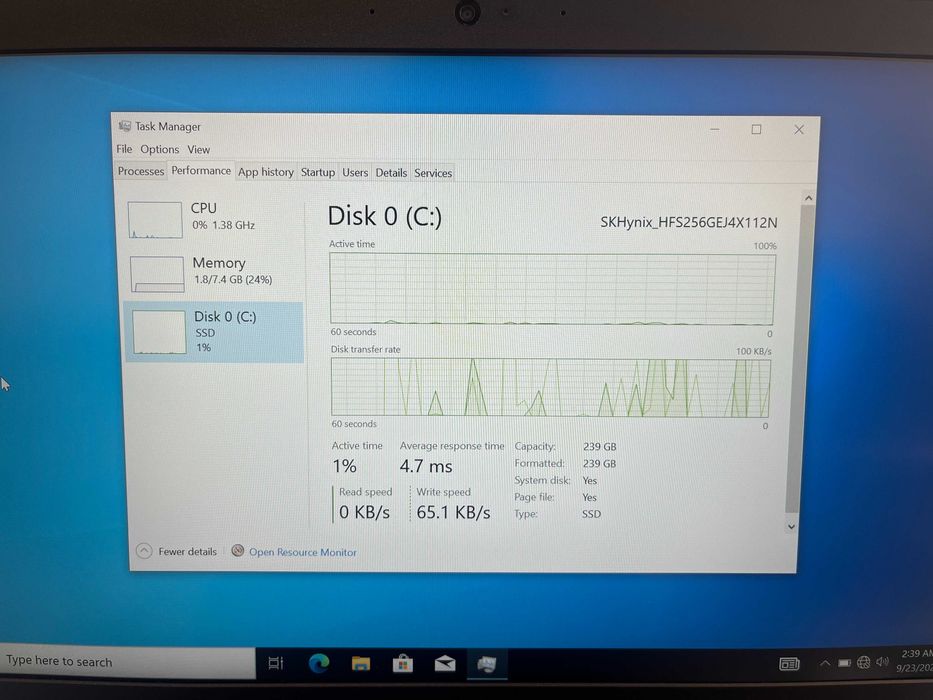 Лаптоп Lenovo ThinkPad L14, AMD Ryzen 5 4500U, 8GB ram