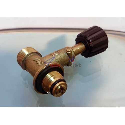 Кран за газова бутилка - туристическа и битова