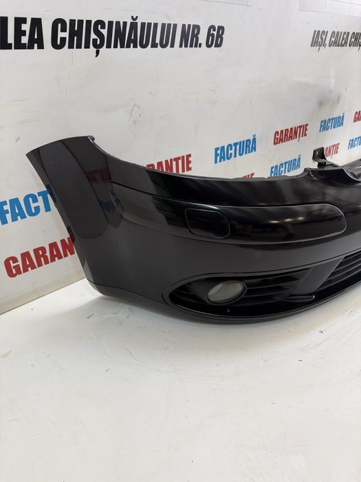 Bara spoiler fata cu proiectoare spalatoare VW Golf 5 Plus Neagra negru LC9Z