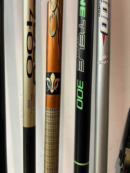 7 броя въдици с калъф и рибарски стол