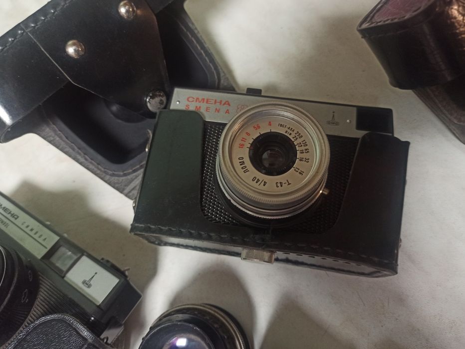 Фотоаппараты  смена СССР.
