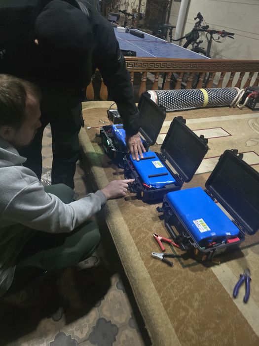 Лодка Lifepo4 железафосфад, Litiy, akkumulyatorla Lotka UPS, Invert