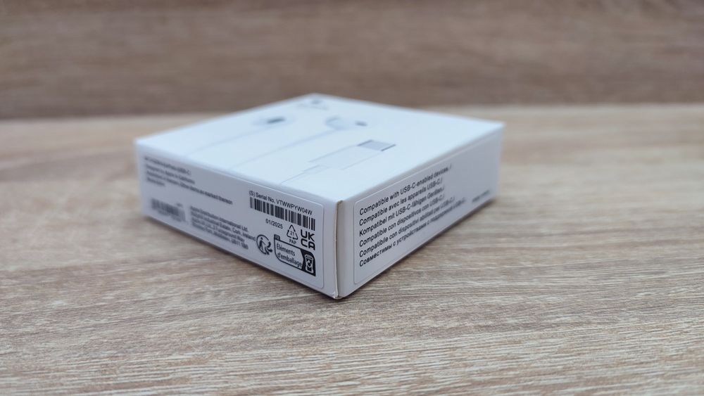 Căști Apple EarPods cu Conector USB-C Originale iPhone 15 / iPhone 16