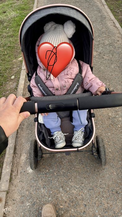 Коляска трансформер Belecoo 321, серый