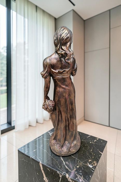 Statuie decorativă din marmură turnată cu rășină, 82 cm – Interior / Exterior