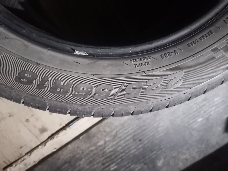 Продам летнию резину на 18