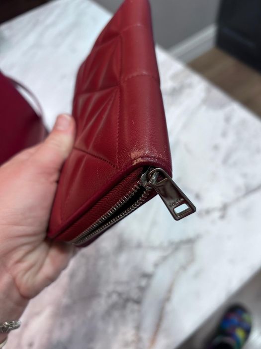 Portofel Furla, rosu visiniu