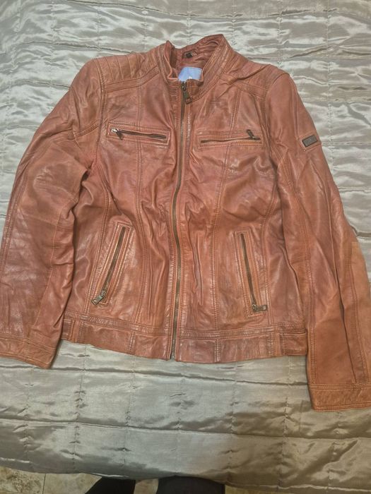 Мъжко кожено яке Pierre Cardin