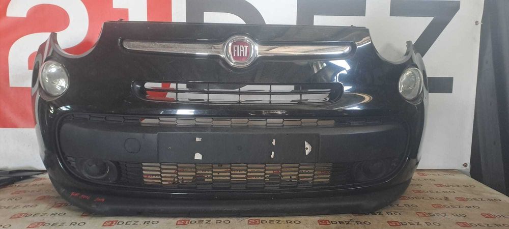 Bara fata completa cu proiectoare pentru Fiat 500 L 2014 , culoare negru