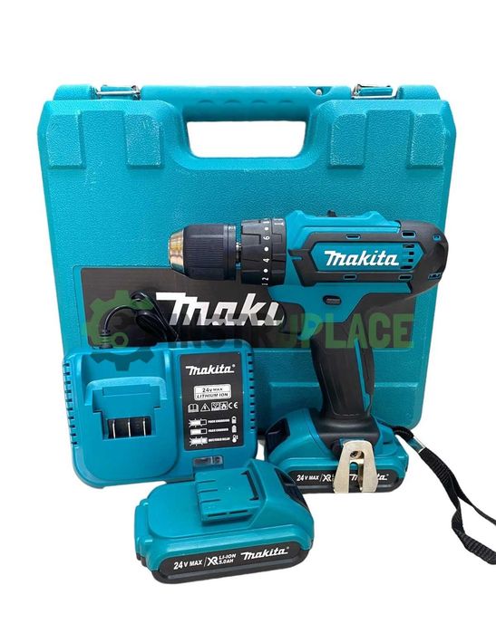Акумулаторен Ударен Винтоверт MAKITA 550DWE 24V 5Ah 2 Батерии МАКИТА