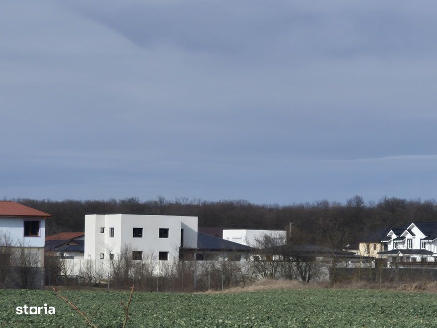 Teren cu gaz si electrica-hotar, 28000 E, padure