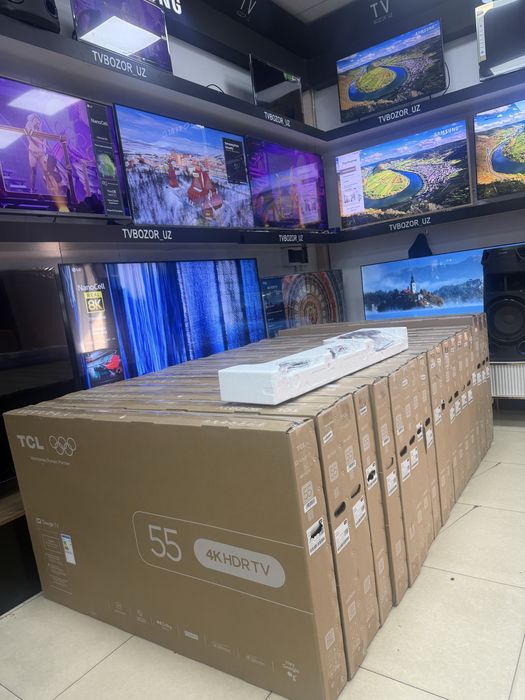 Tcl 55   50% скидки со склада доставка бесплатно