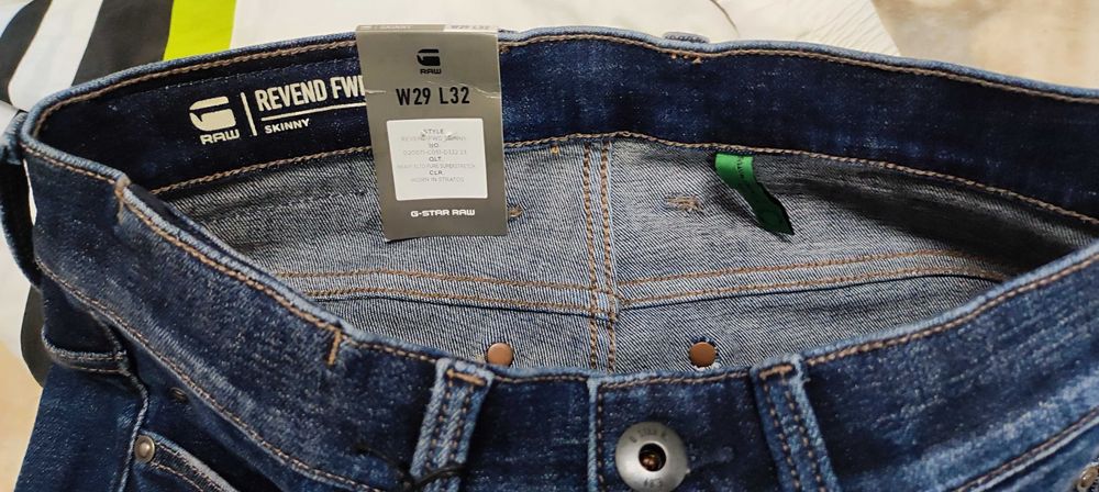 Blugi G-Star RAW Revend FWD Skinny Marimea M32 Cu eticheta Originali