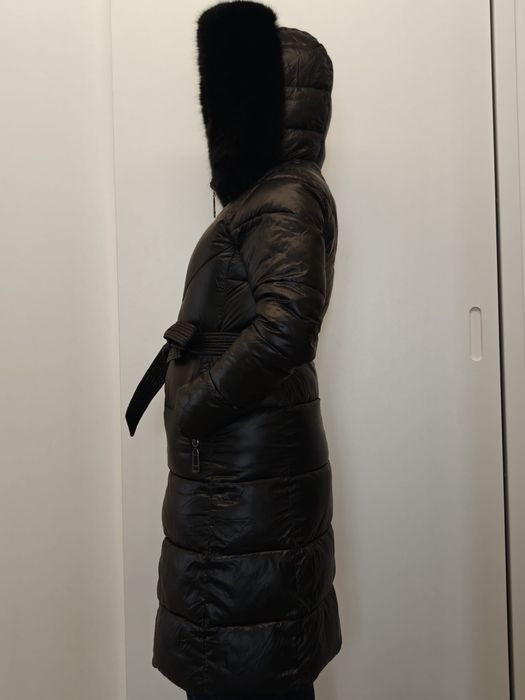 Geaca lunga neagra Etic