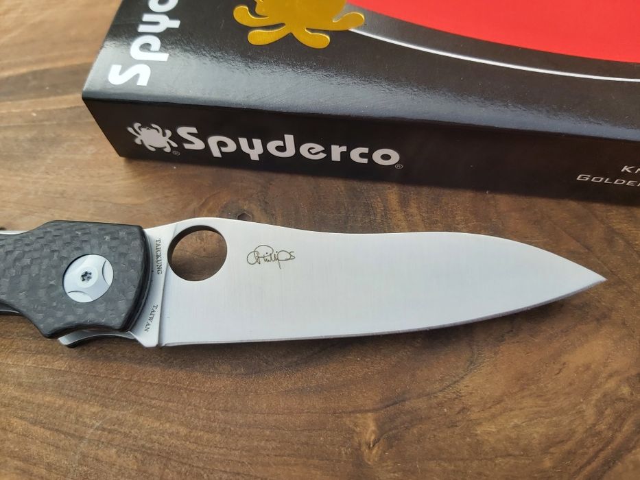 Сгъваем джобен нож Spyderco Capara,Carbon Fiber, С241