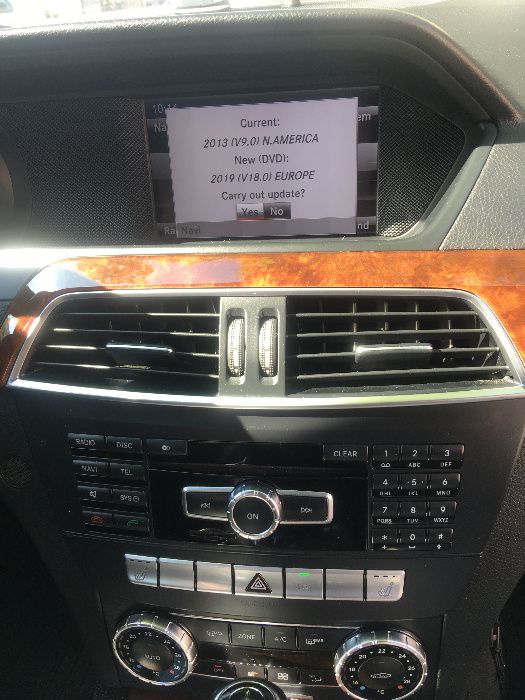 Mercedes Pin Cod Comand NTG4.5/4.7 Навигационен Ъпдейт Hu45 Hu47 Map