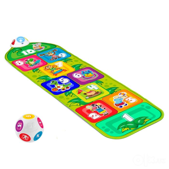 Музыкальный коврик Chicco «Классики» (Fit & Fun Jump & Fit)  Новый