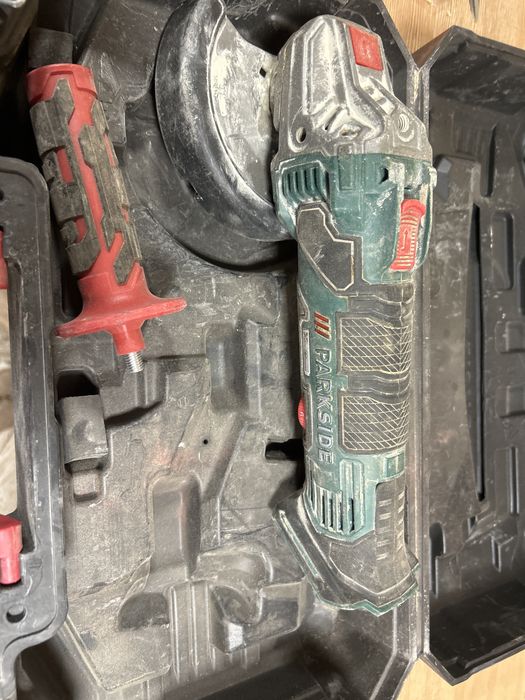 Акумулаторен ъглошлайф  parkside